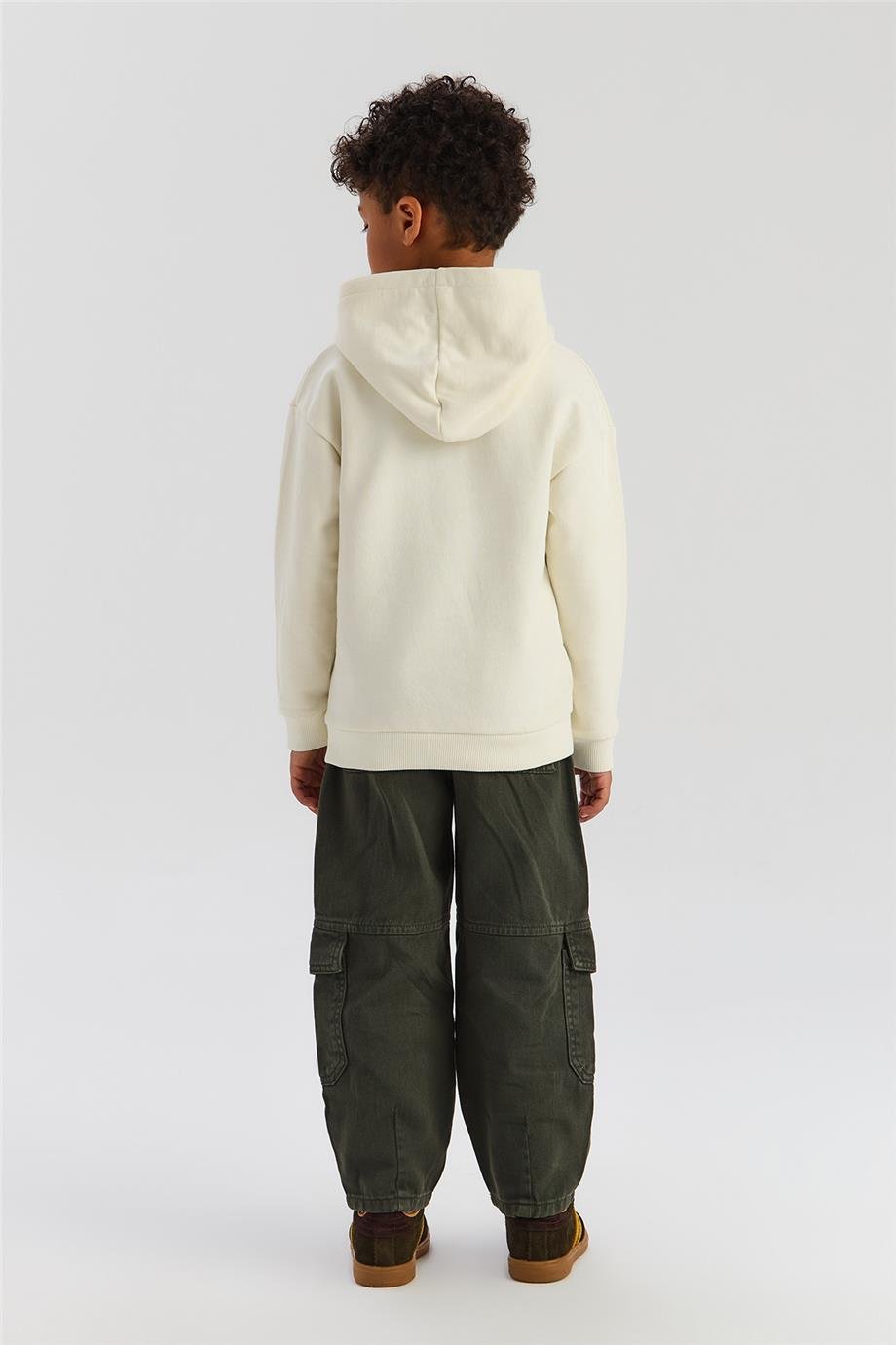 Nebbati Erkek Çocuk Ekru SweatshirtNebbati Erkek Çocuk Ekru Sweatshirt