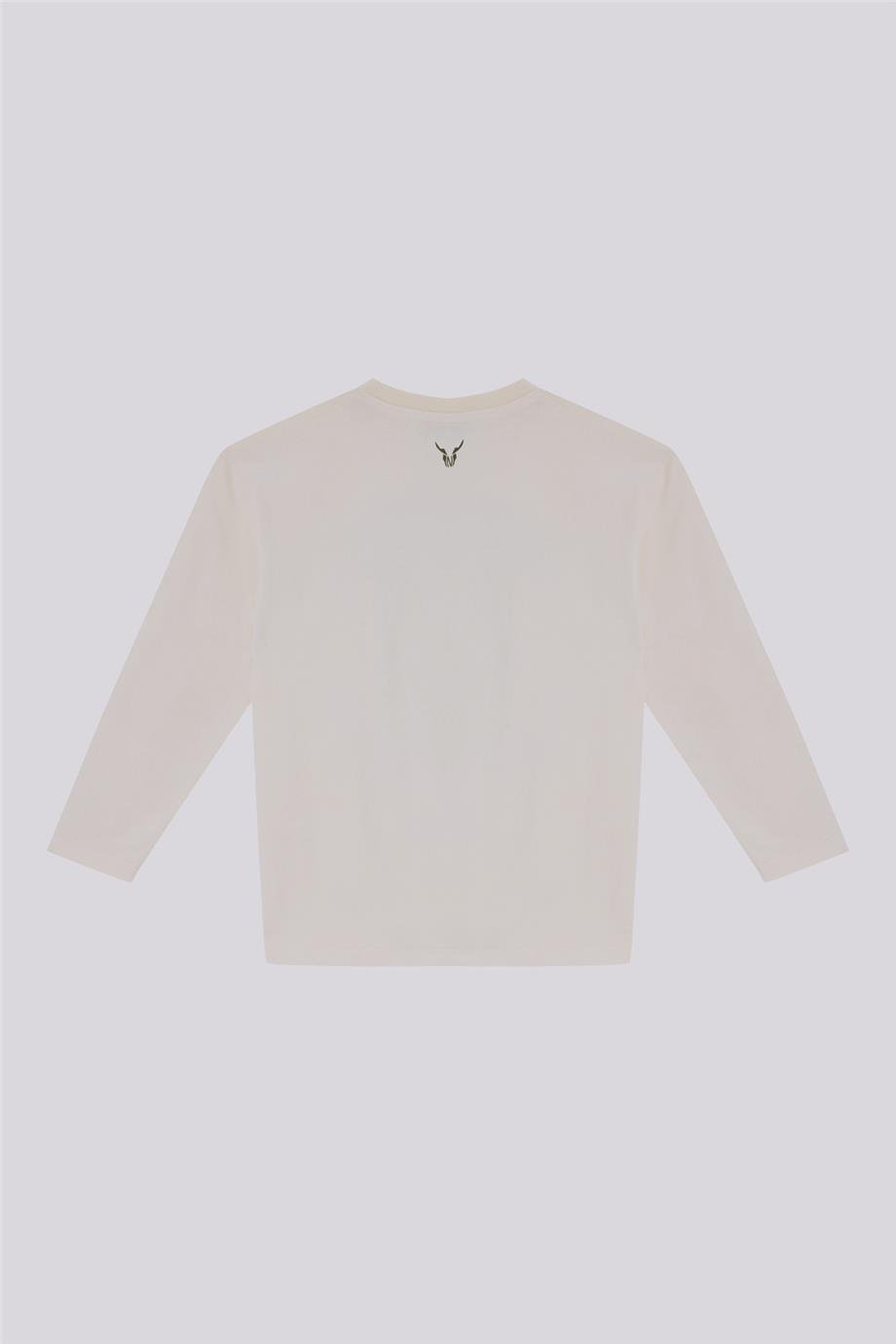 Nebbati Erkek Çocuk Ekru SweatshirtNebbati Erkek Çocuk Ekru Sweatshirt