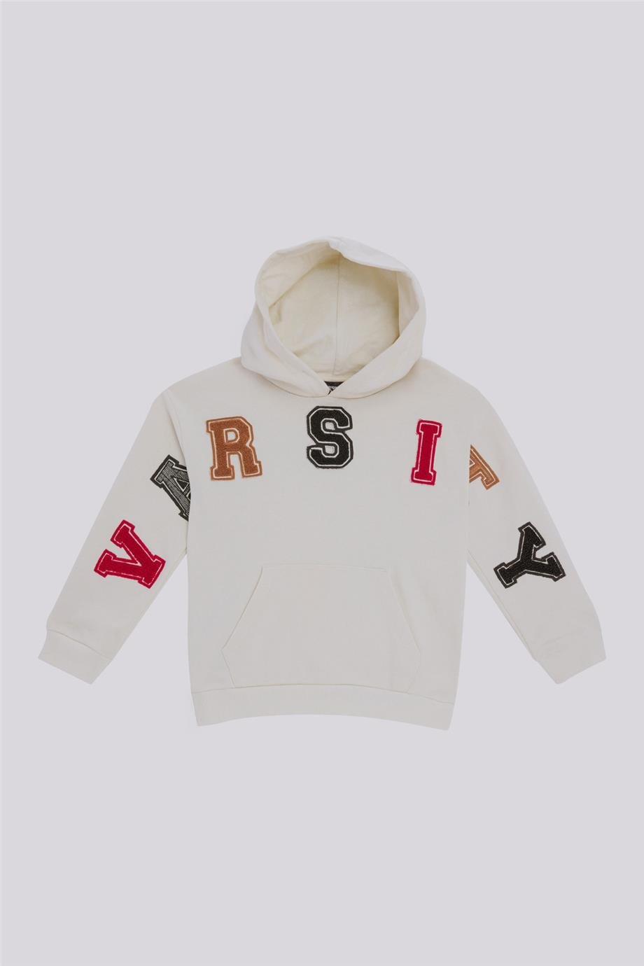 Nebbati Erkek Çocuk Ekru SweatshirtNebbati Erkek Çocuk Ekru Sweatshirt