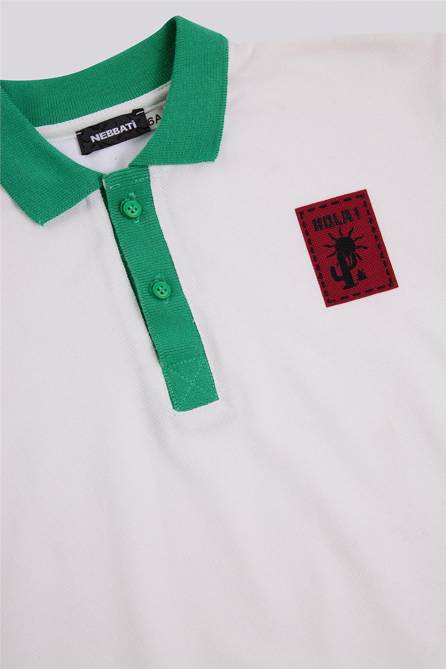 Nebbati Erkek Çocuk Ekru TshirtNebbati Erkek Çocuk Ekru Tshirt