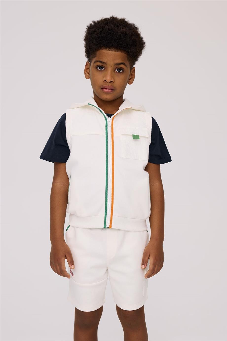 Nebbati Erkek Çocuk Ekru YelekNebbati Erkek Çocuk Ekru Yelek