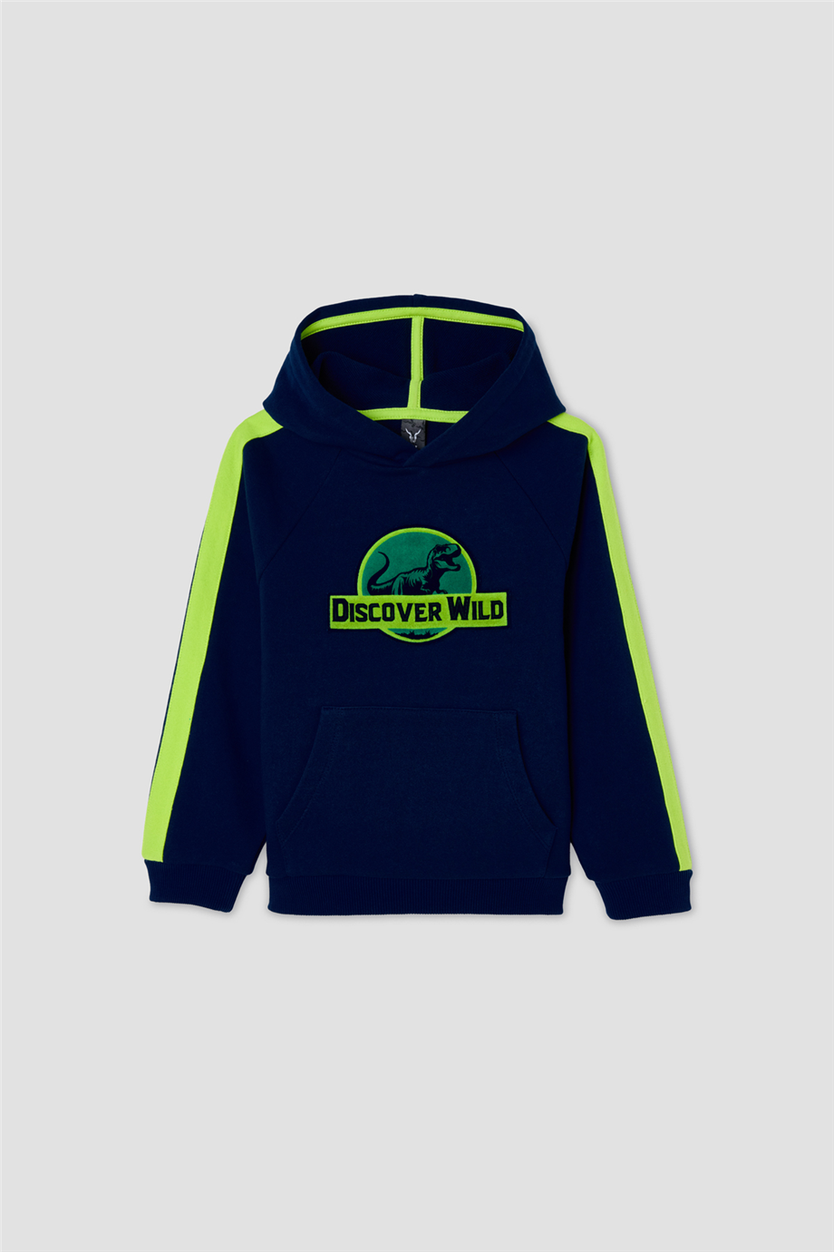 Nebbati Erkek Çocuk Flok Baskılı Kapüşonlu SweatshirtNebbati Erkek Çocuk Flok Baskılı Kapüşonlu Sweatshirt
