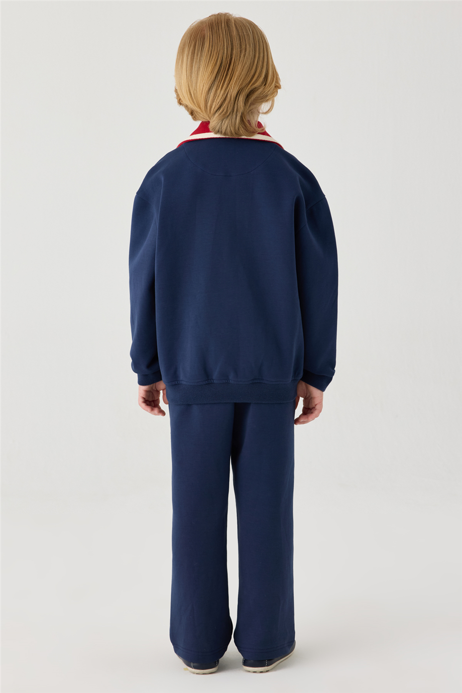 Nebbati Erkek Çocuk Gömlek Yaka Oversize CeketNebbati Erkek Çocuk Gömlek Yaka Oversize Ceket