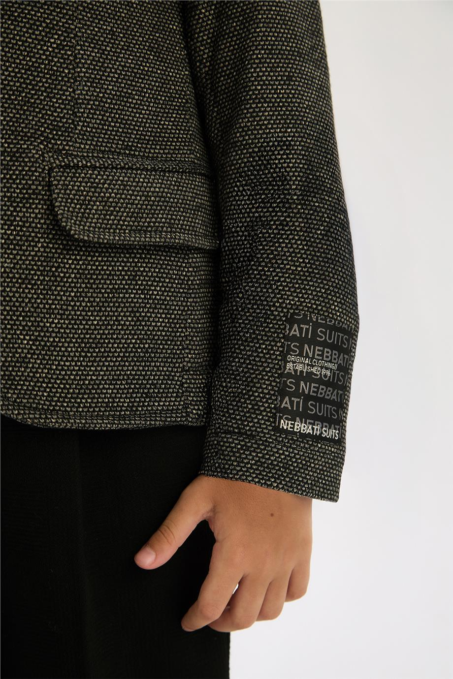 Nebbati Erkek Çocuk Gri CeketNebbati Erkek Çocuk Gri Ceket