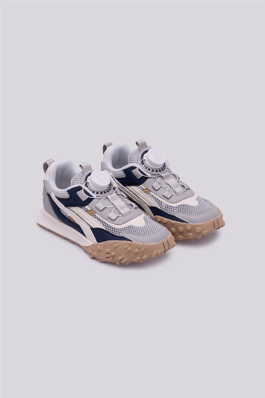 Nebbati Boy Grey Melange ShoesNebbati Boy Grey Melange Shoes