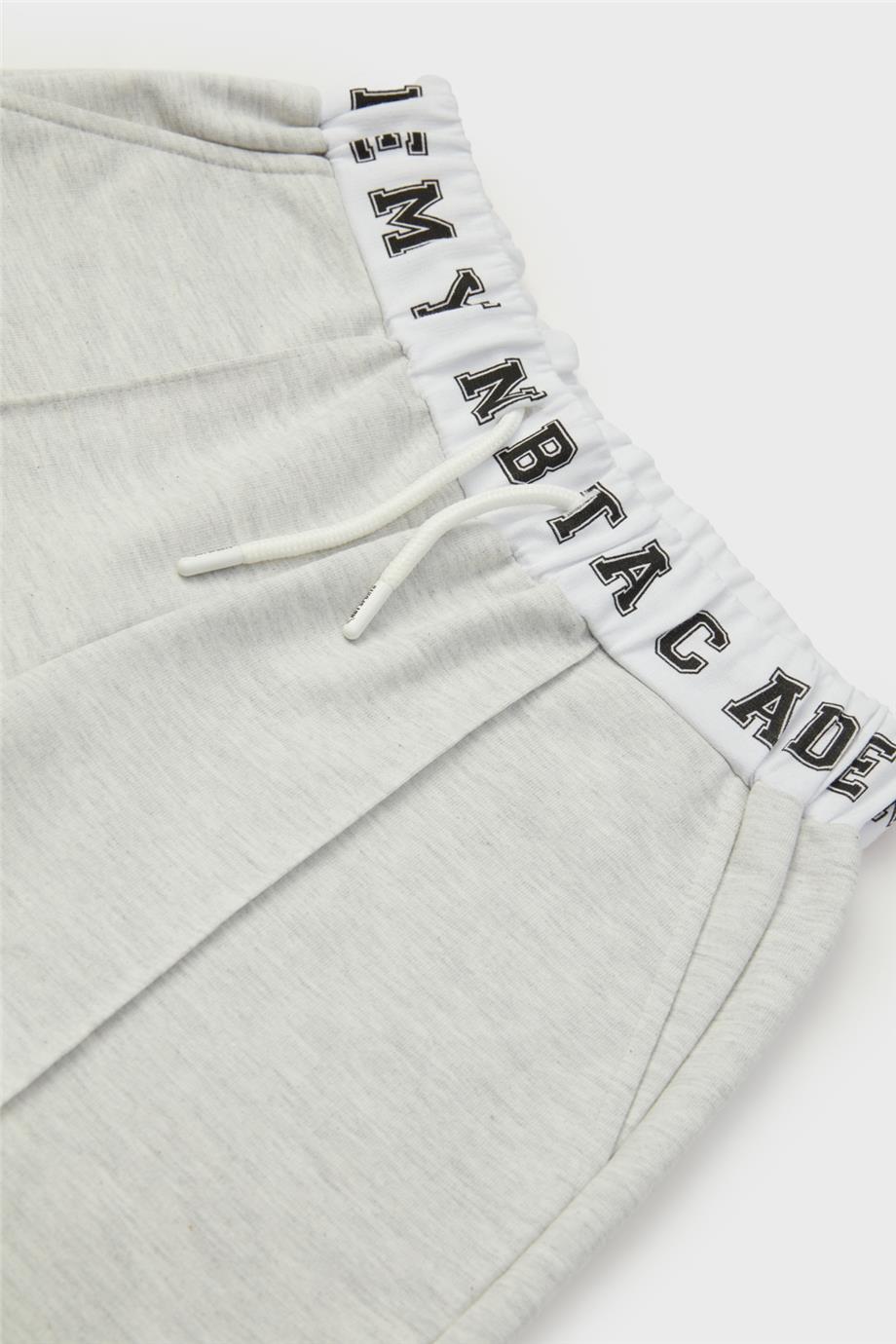 Nebbati Erkek Çocuk Gri Şort