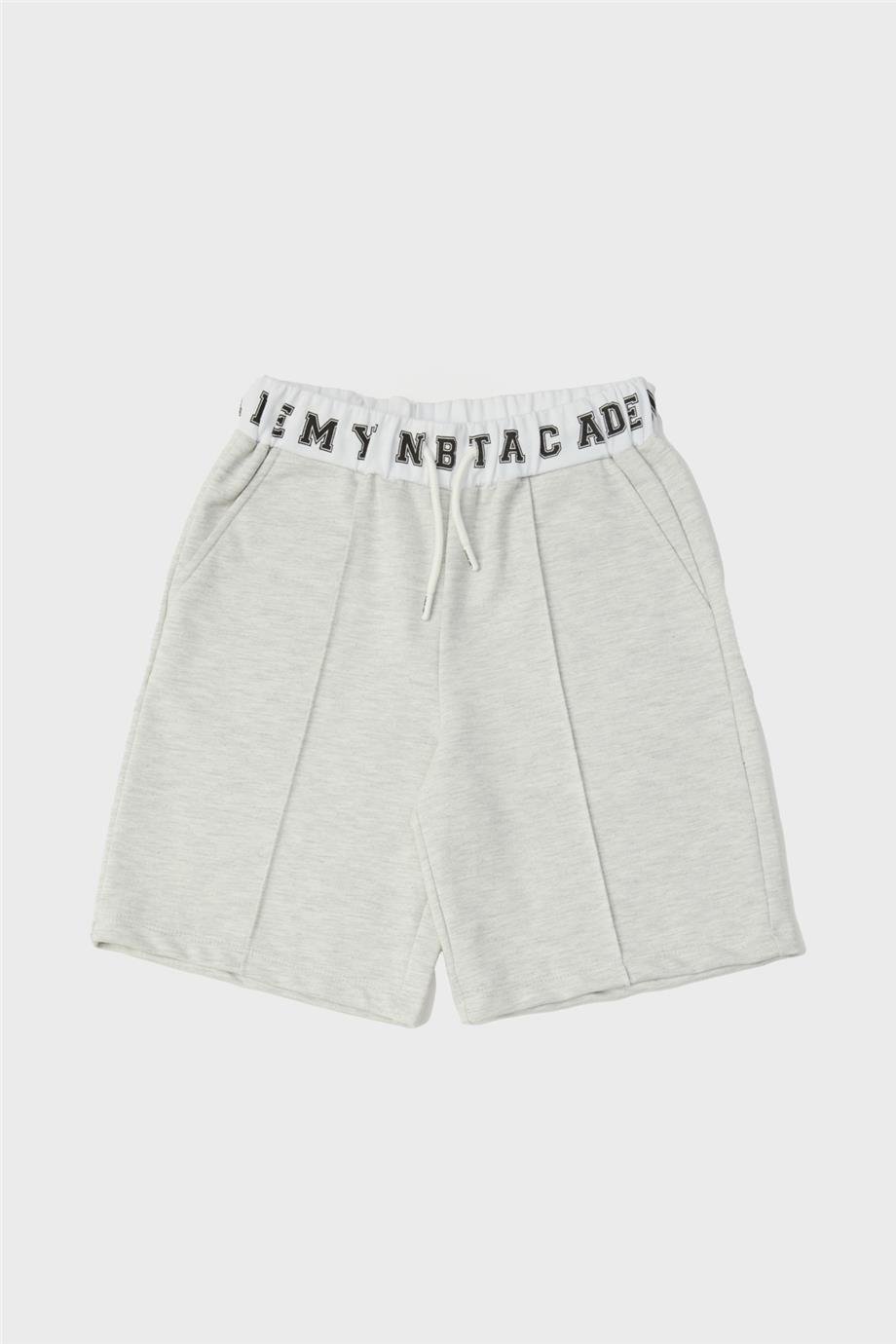 Nebbati Erkek Çocuk Gri Şort