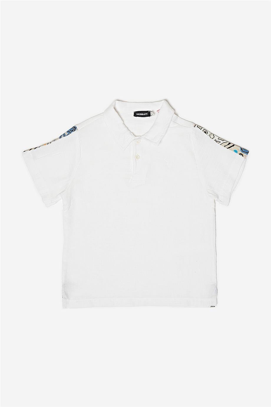 Nebbati Erkek Çocuk Gri T-Shirt