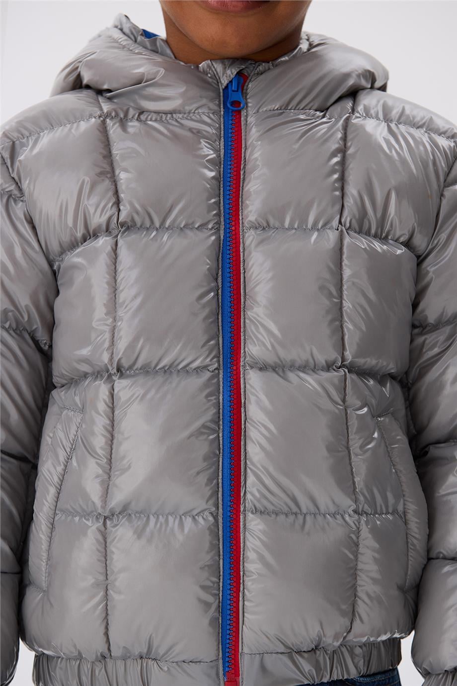 Nebbati Erkek Çocuk Gümüş MontNebbati Erkek Çocuk Gümüş Mont