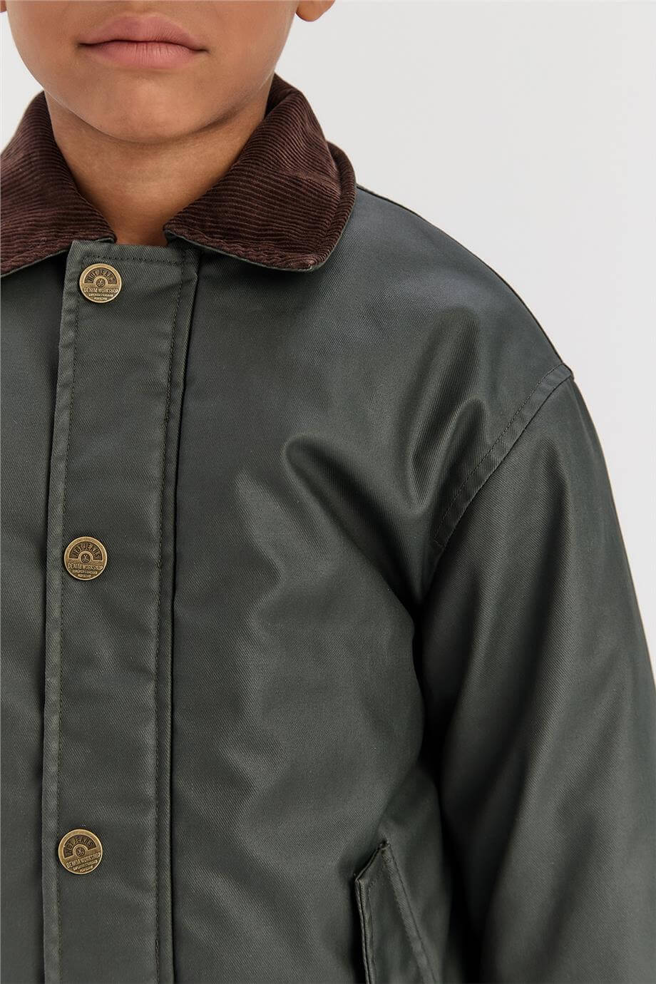 Nebbati Erkek Çocuk Haki CeketNebbati Erkek Çocuk Haki Ceket