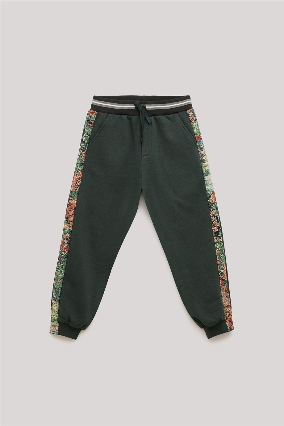 Nebbati Erkek Çocuk Haki Eşofman Altı