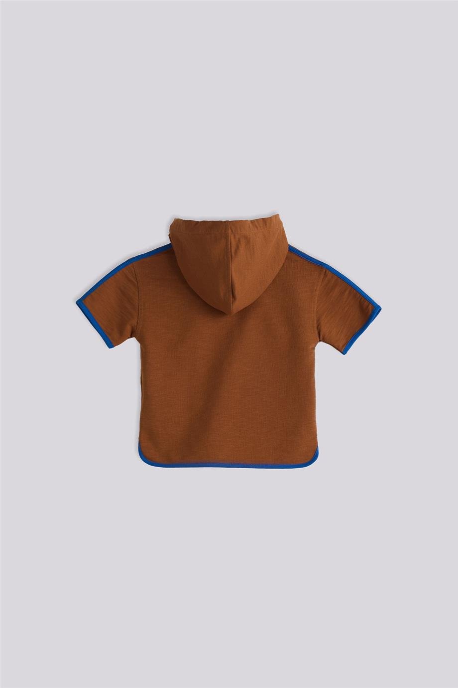 Nebbati Erkek Çocuk Kahverengi Eşofman ÜstüNebbati Erkek Çocuk Kahverengi Eşofman Üstü