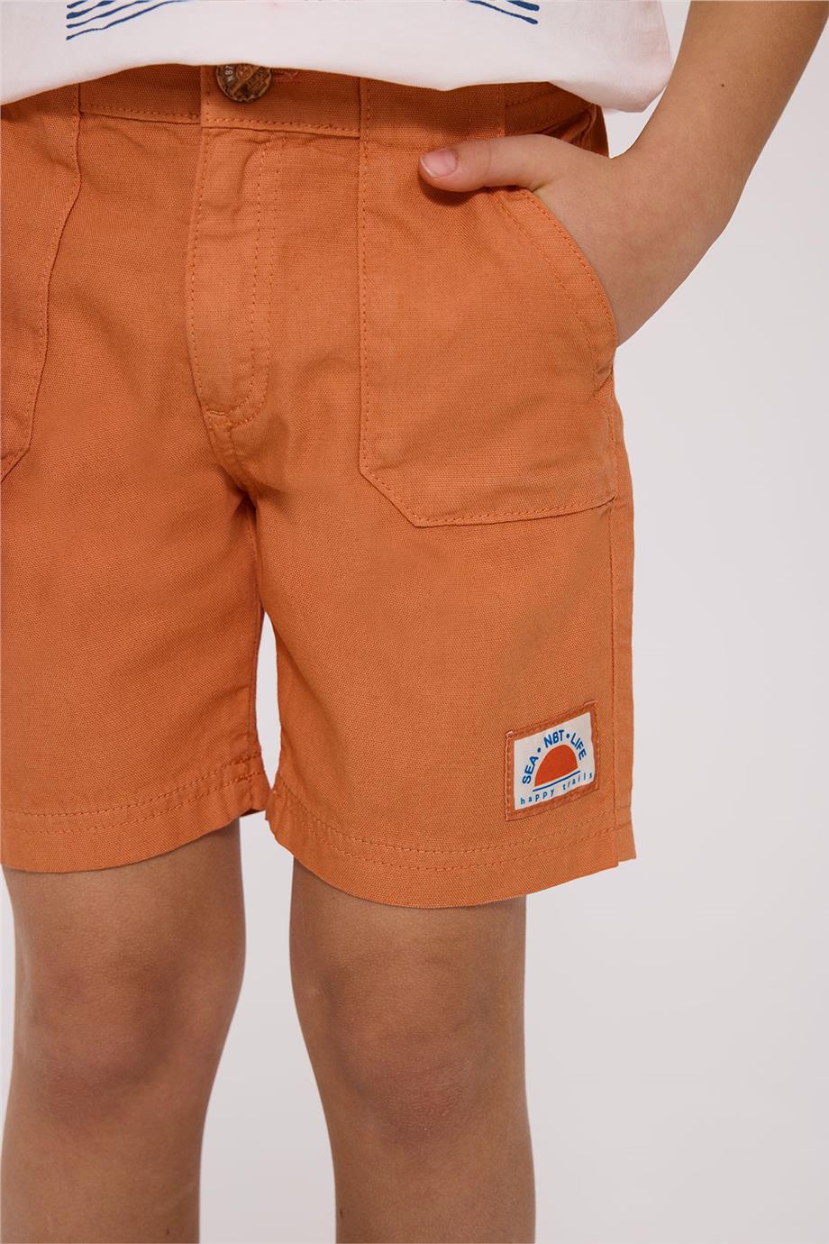 Nebbati Erkek Çocuk Kiremit ŞortNebbati Erkek Çocuk Kiremit Şort
