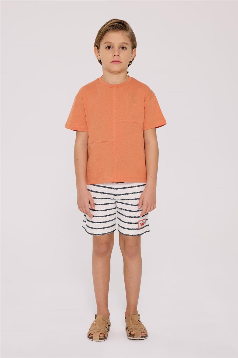 Nebbati Erkek Çocuk Kiremit TshirtNebbati Erkek Çocuk Kiremit Tshirt