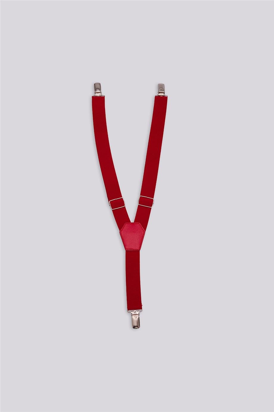 Nebbati Erkek Çocuk Kırmızı AskıNebbati Erkek Çocuk Kırmızı Askı