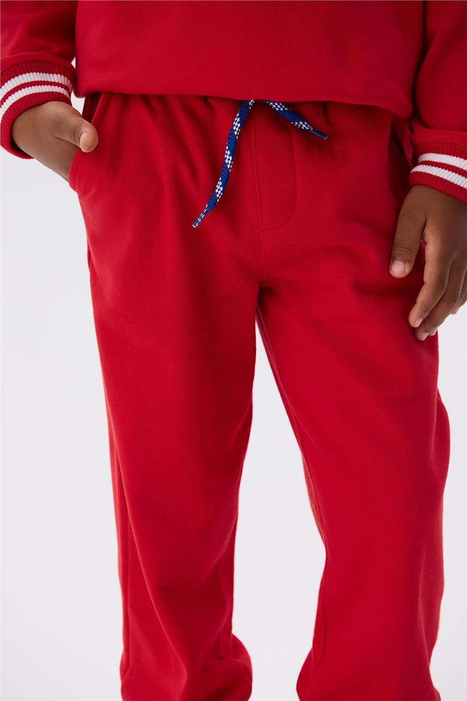 Nebbati Erkek Çocuk Kırmızı Pantolon
