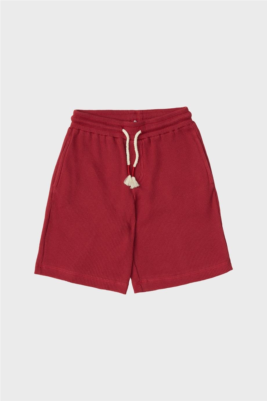 Nebbati Erkek Çocuk Kırmızı Şort