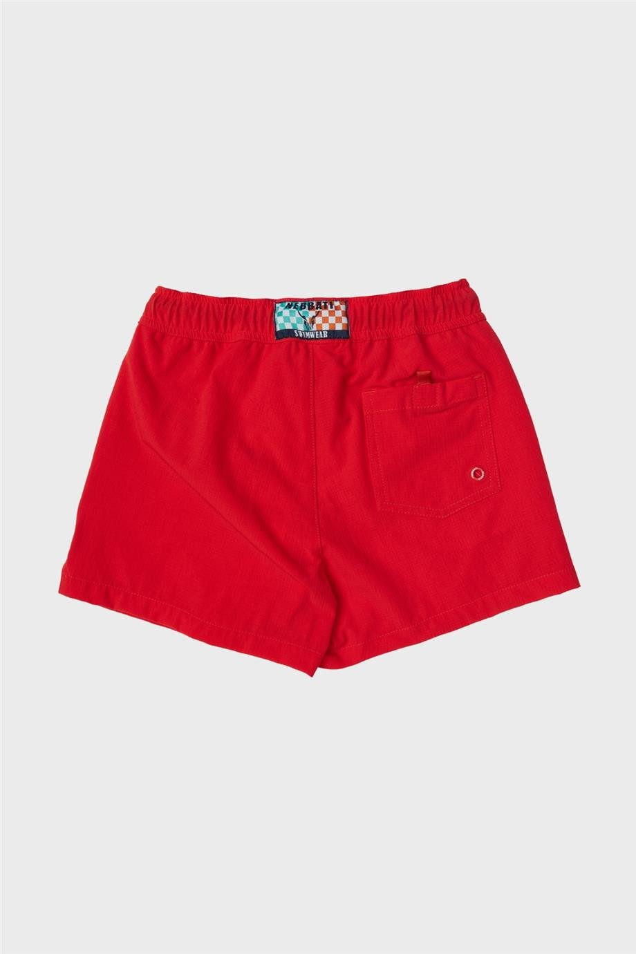 Nebbati Erkek Çocuk Kırmızı Şort