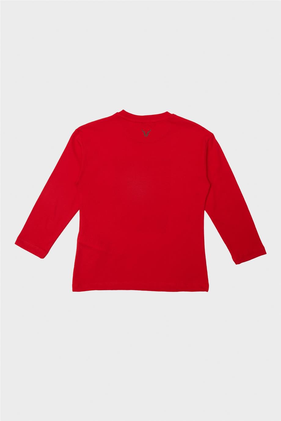 Nebbati Erkek Çocuk Kırmızı T-Shirt