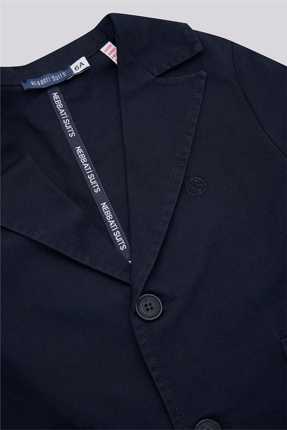 Nebbati Erkek Çocuk Lacivert CeketNebbati Erkek Çocuk Lacivert Ceket