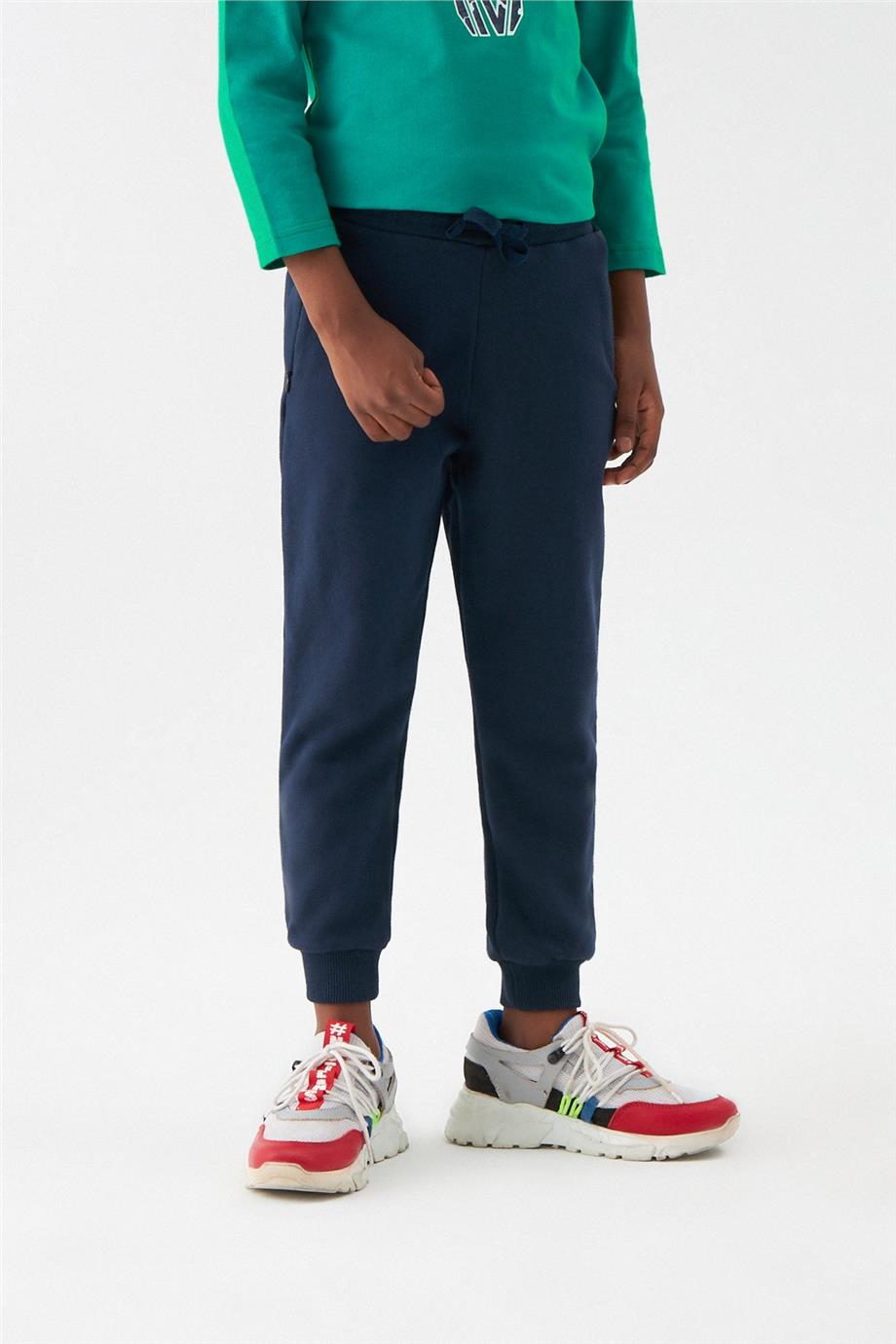 Nebbati Erkek Çocuk Lacivert Eşofman Altı