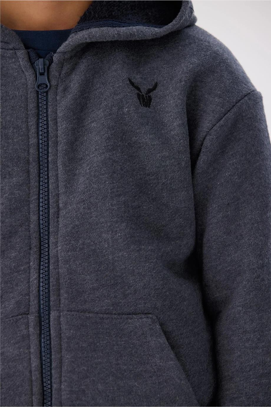 Nebbati Erkek Çocuk Lacivert Eşofman Üstü