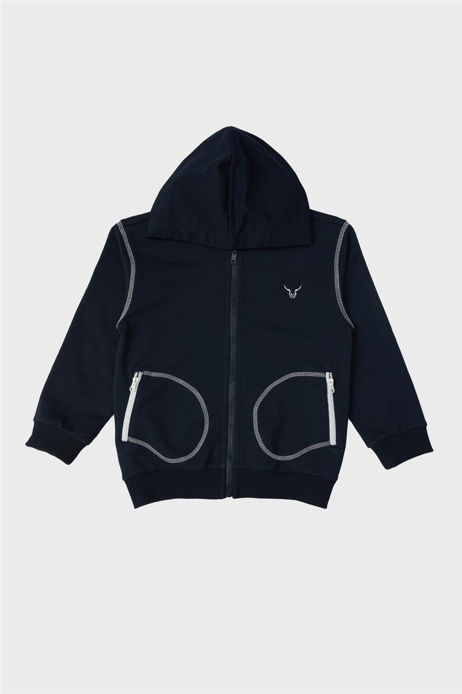 Nebbati Erkek Çocuk Lacivert Eşofman Üstü