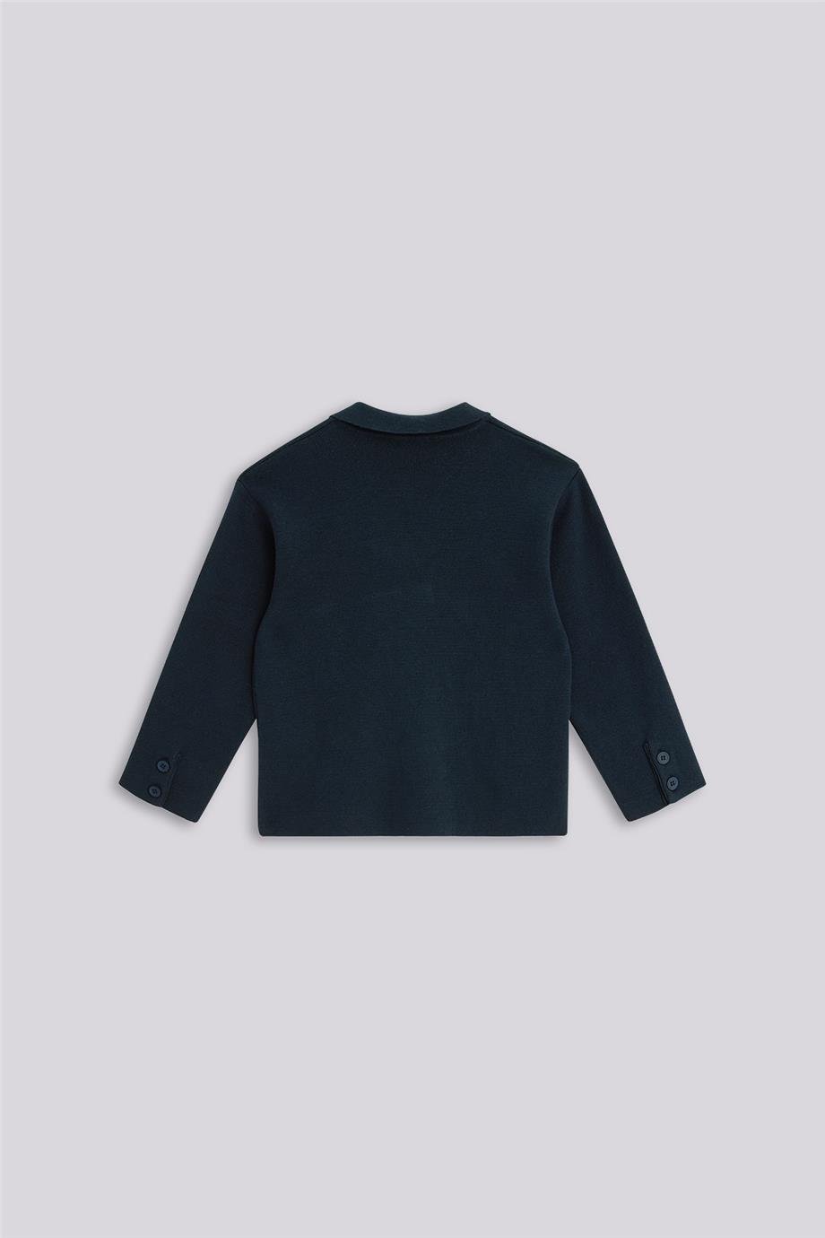 Nebbati Boy Navy Blue CardiganNebbati Boy Navy Blue Cardigan