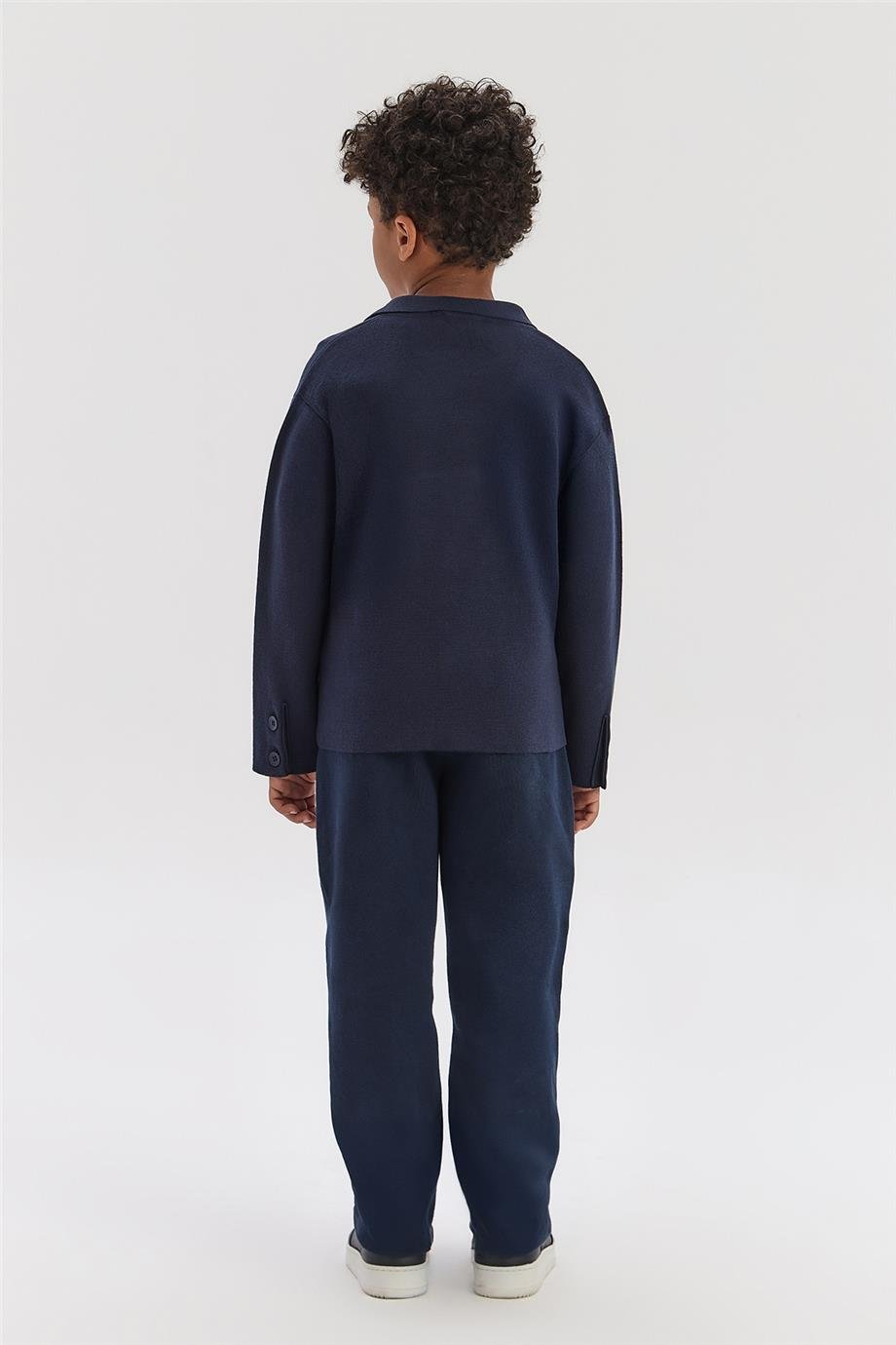 Nebbati Boy Navy Blue CardiganNebbati Boy Navy Blue Cardigan