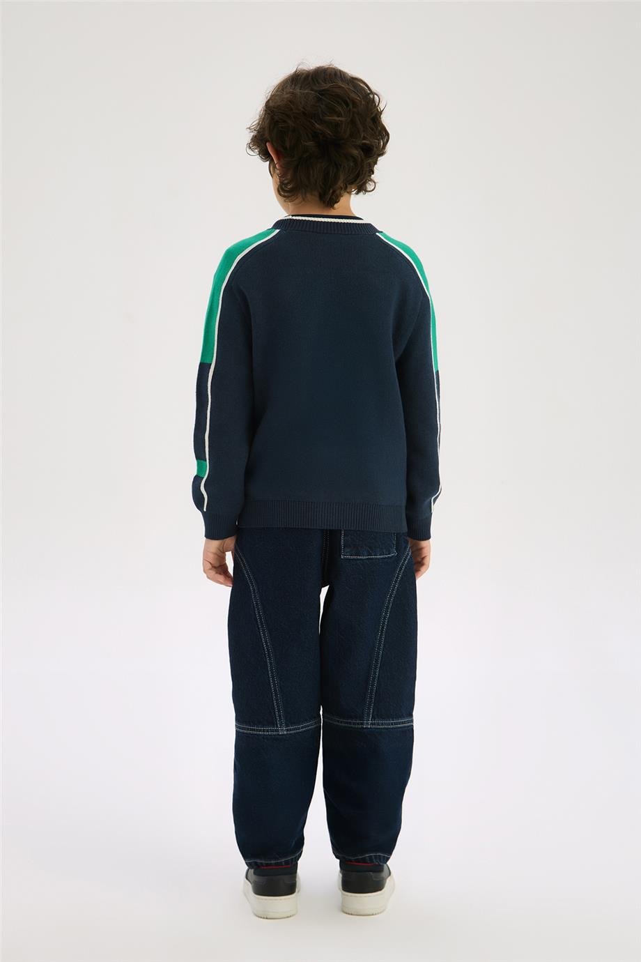 Nebbati Boy Navy Blue CardiganNebbati Boy Navy Blue Cardigan