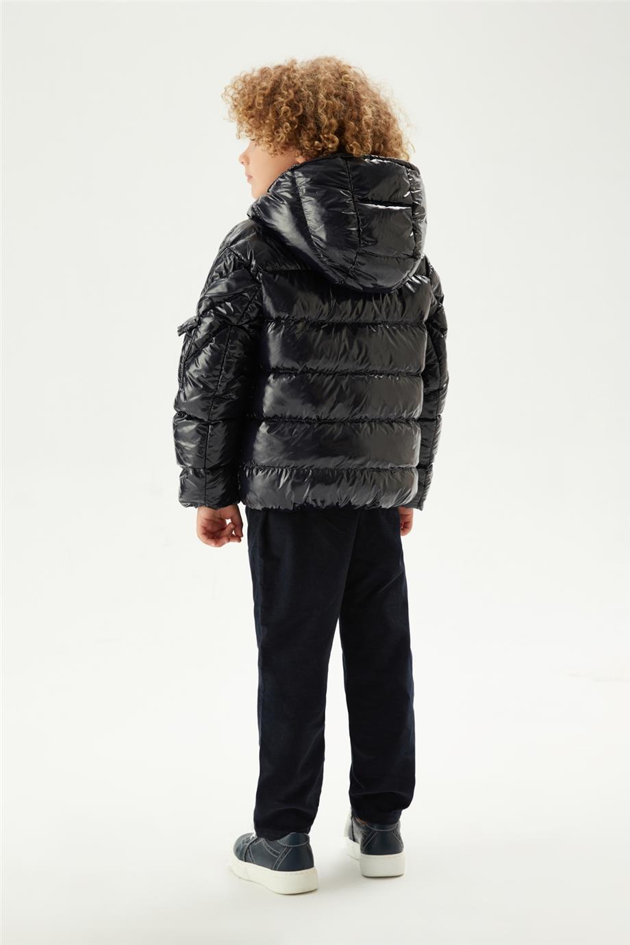 Nebbati Erkek Çocuk Lacivert Mont