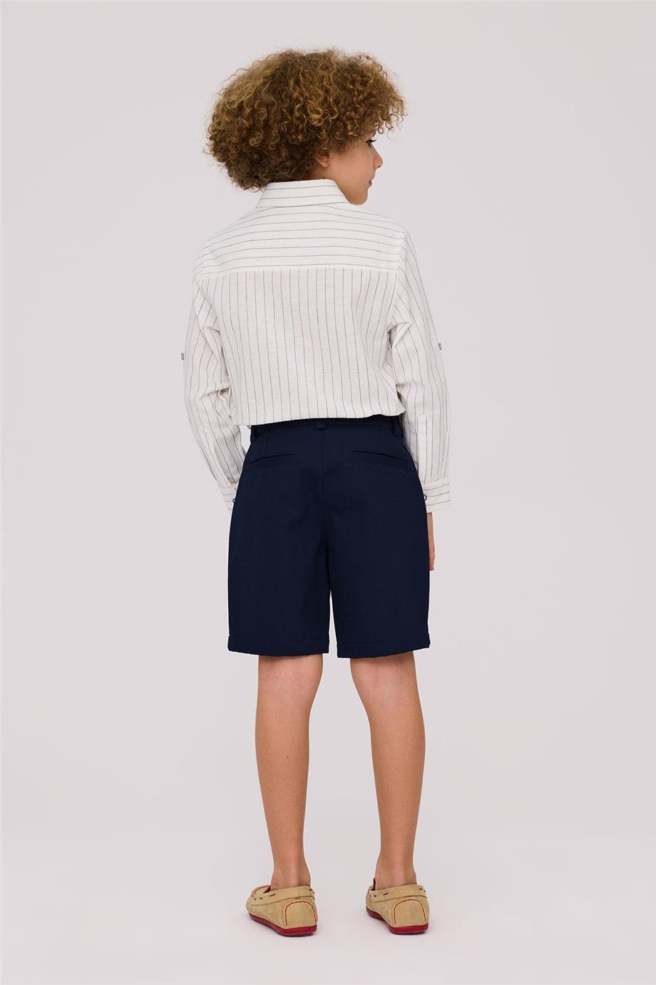 Nebbati Boy Navy Blue ShortsNebbati Boy Navy Blue Shorts