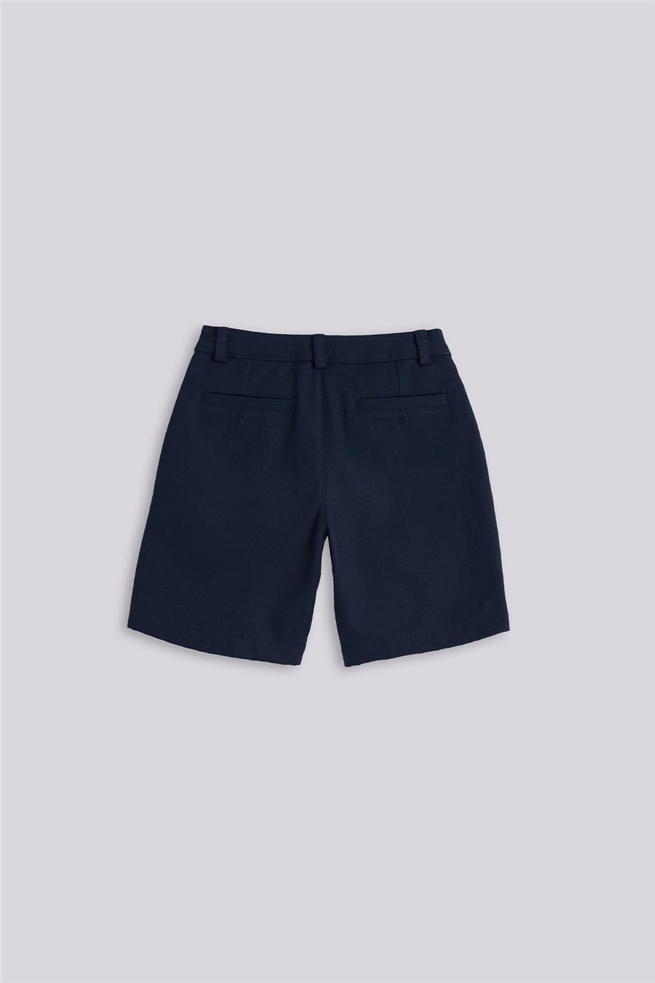 Nebbati Boy Navy Blue ShortsNebbati Boy Navy Blue Shorts