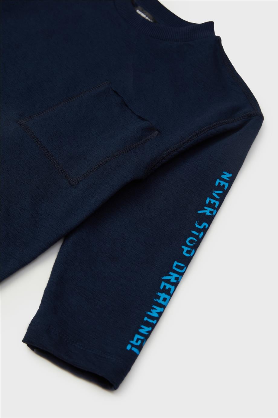 Nebbati Erkek Çocuk Lacivert Sweatshirt