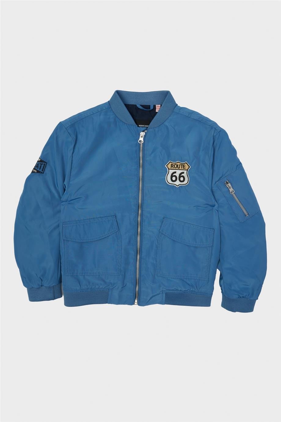 Nebbati Erkek Çocuk Mavi Ceket