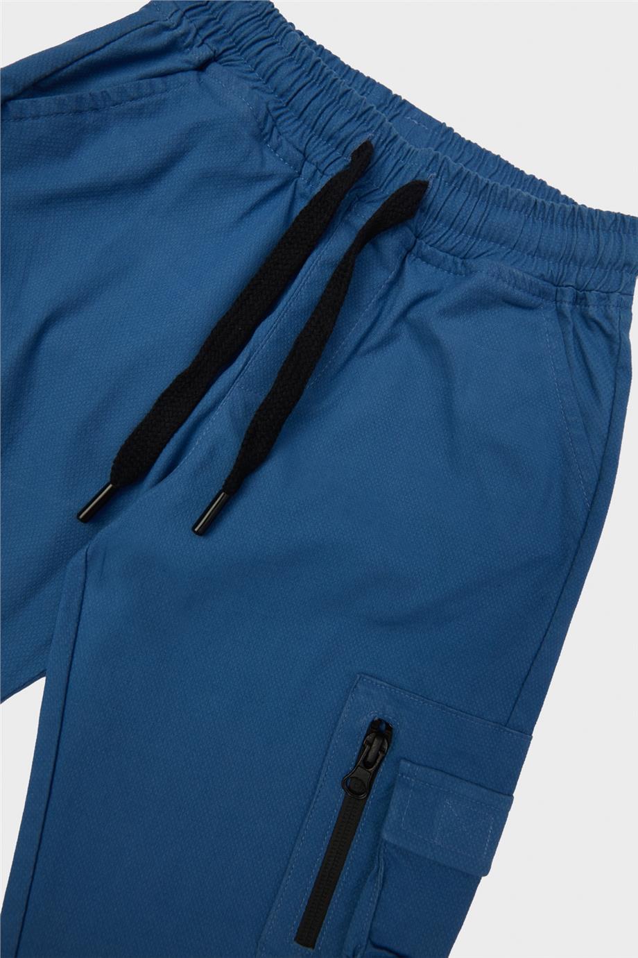 Nebbati Erkek Çocuk Mavi Eşofman Altı