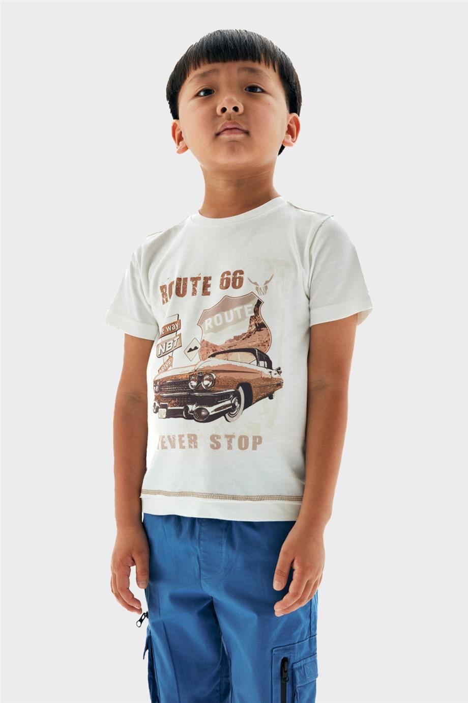 Nebbati Erkek Çocuk Mavi Eşofman Altı