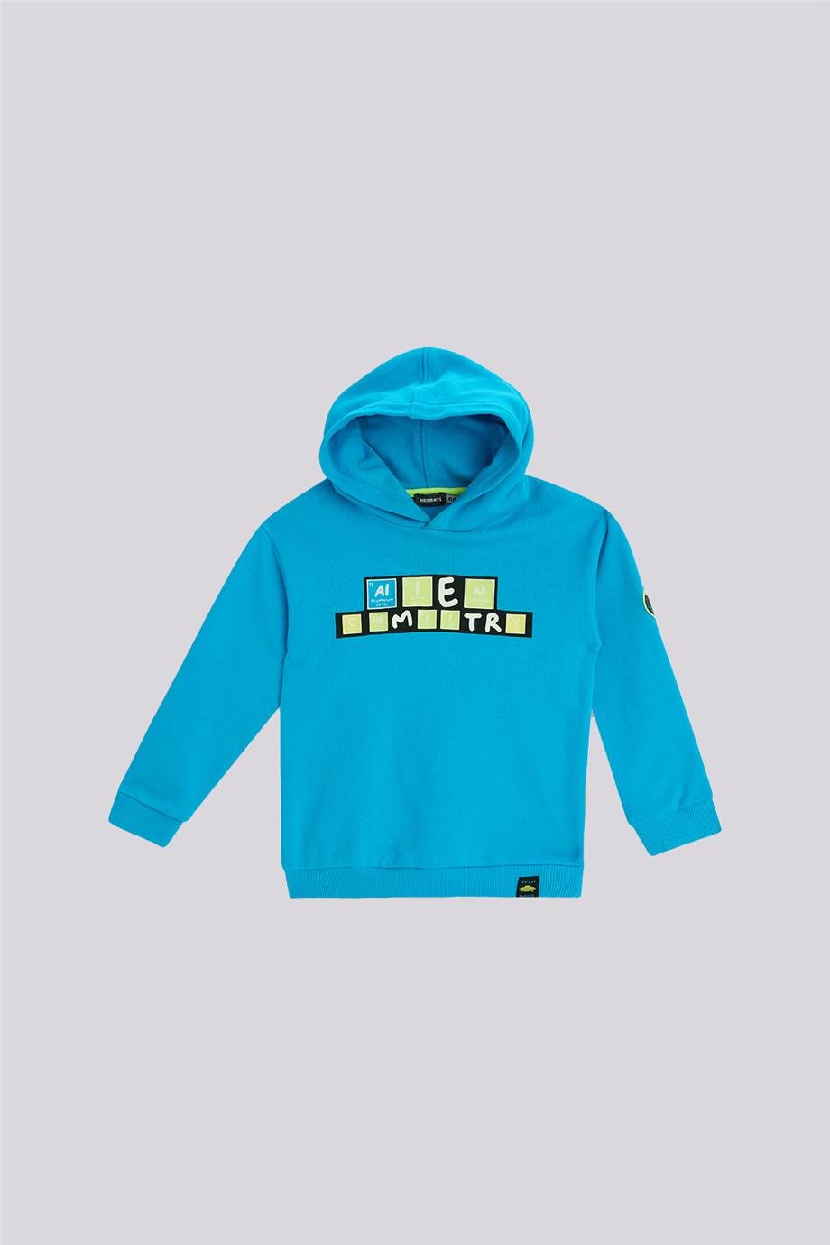 Nebbati Erkek Çocuk Mavi SweatshirtNebbati Erkek Çocuk Mavi Sweatshirt