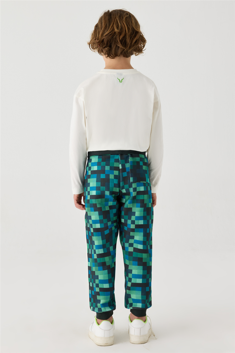 Nebbati Boys All-Over Printed Patterned Jogger PantsNebbati Boys All-Over Printed Patterned Jogger Pants