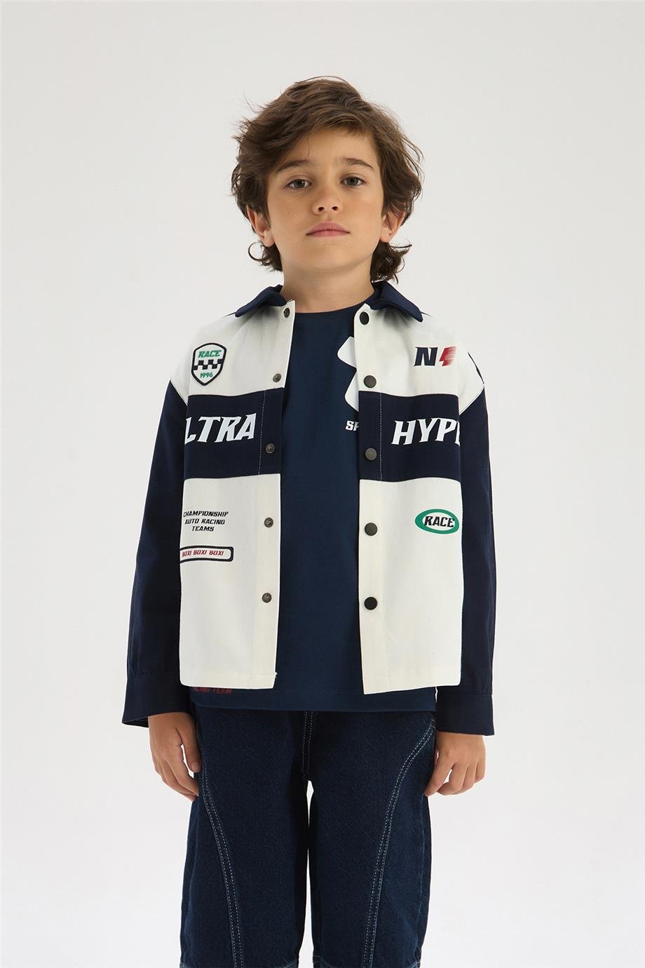 Nebbati Erkek Çocuk Renkli GömlekNebbati Erkek Çocuk Renkli Gömlek