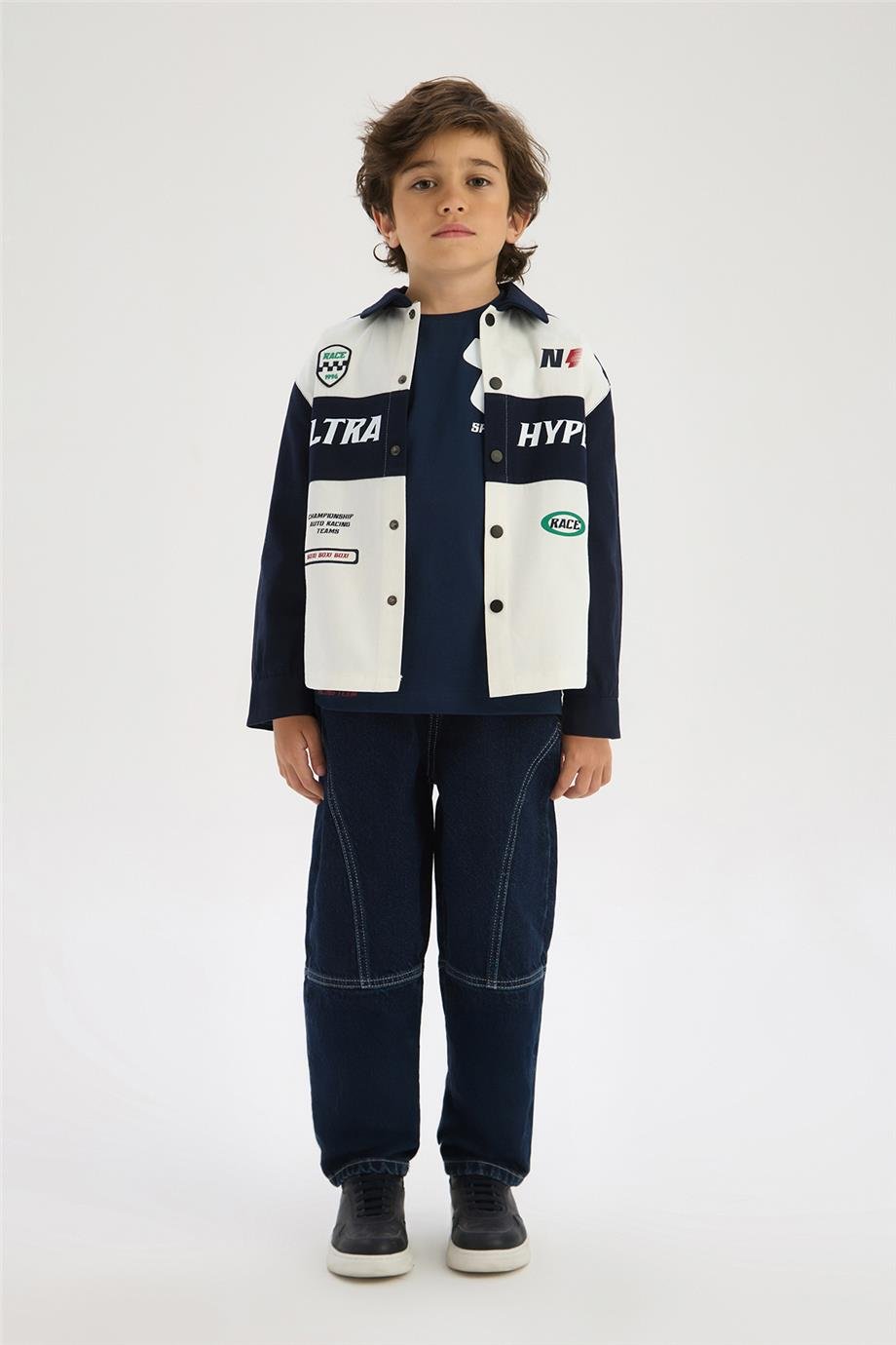 Nebbati Erkek Çocuk Renkli GömlekNebbati Erkek Çocuk Renkli Gömlek