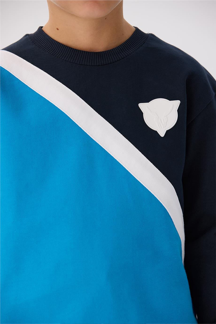 Nebbati Boy Colorful SweatshirtNebbati Boy Colorful Sweatshirt