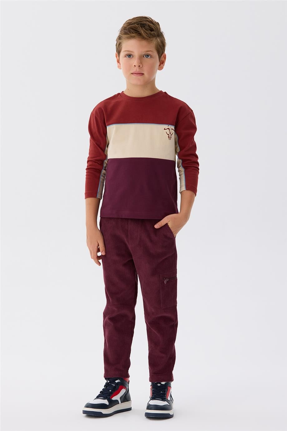 Nebbati Erkek Çocuk Renkli T-Shirt