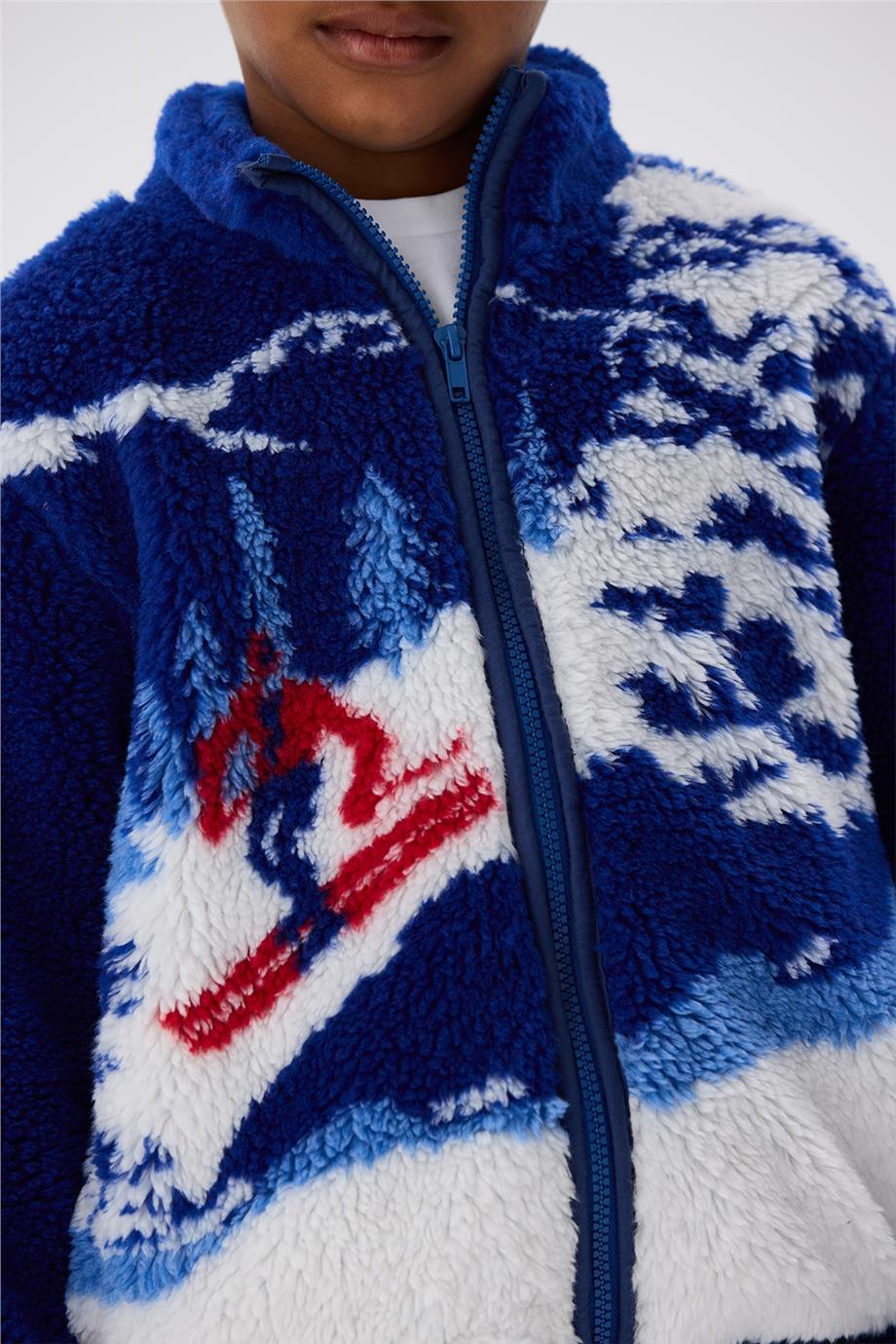 Nebbati Erkek Çocuk Saks Ceket