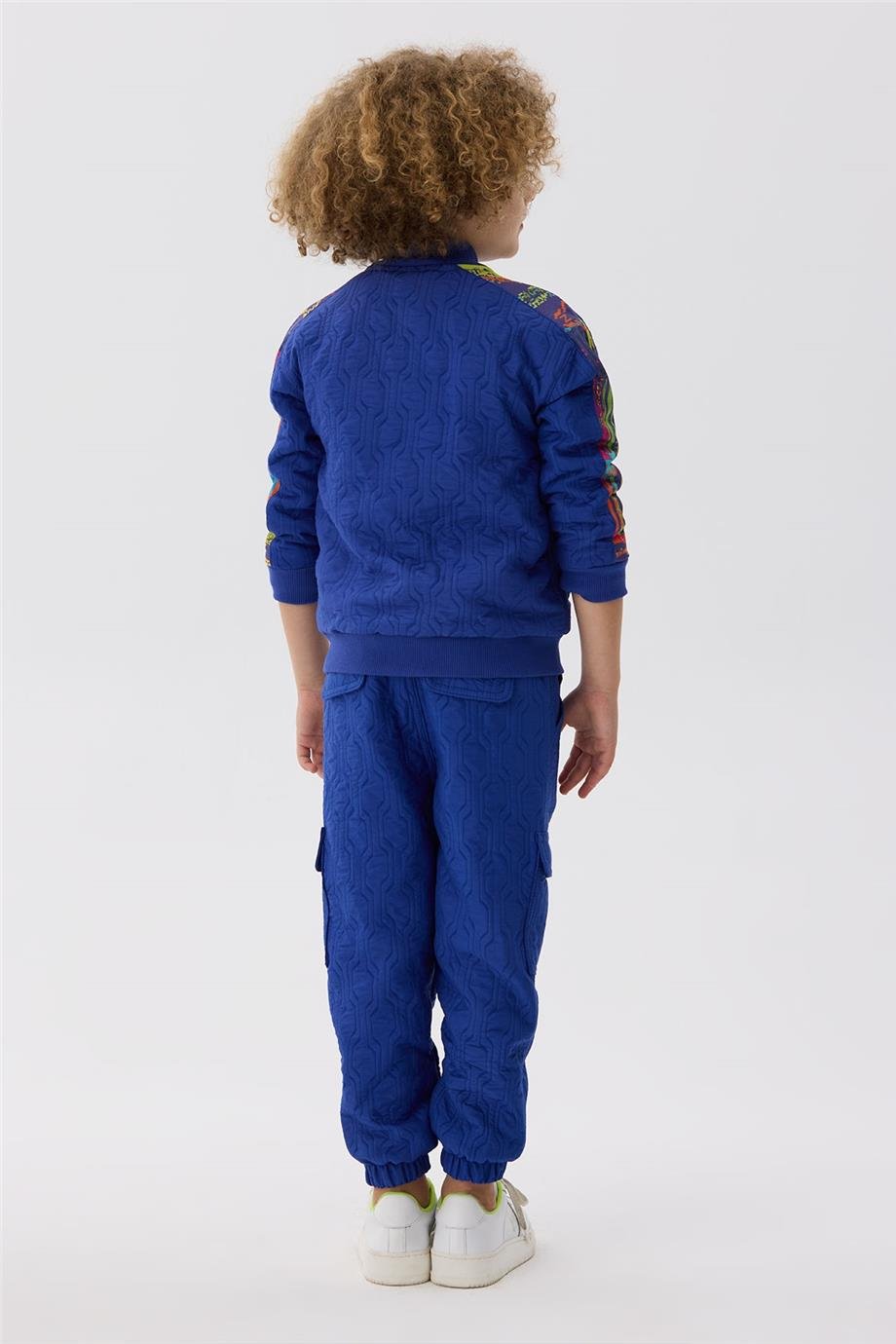 Nebbati Erkek Çocuk Saks Ceket