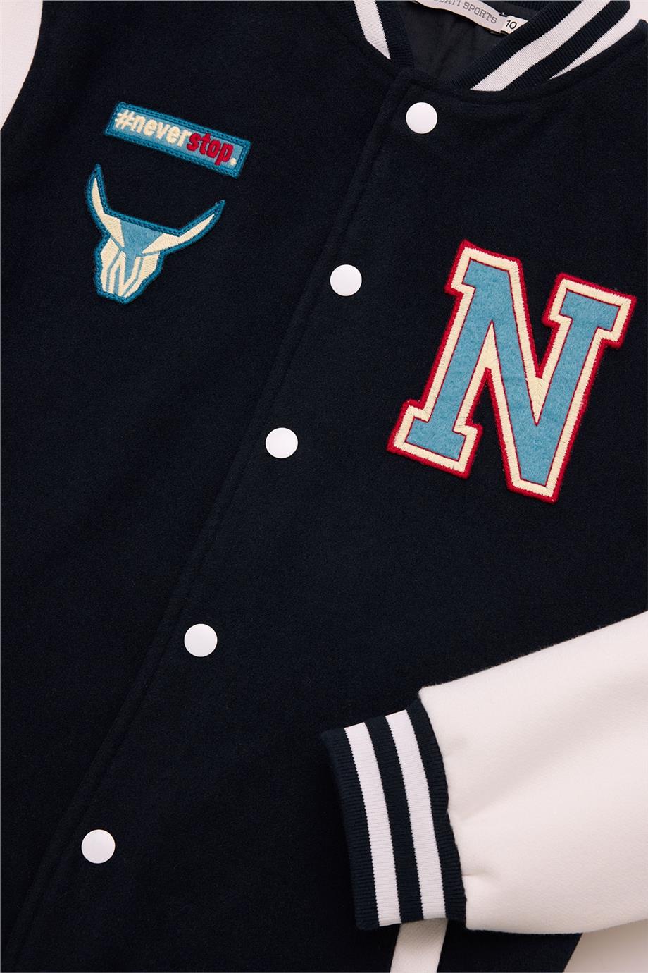 Nebbati Erkek Çocuk Saks Mont