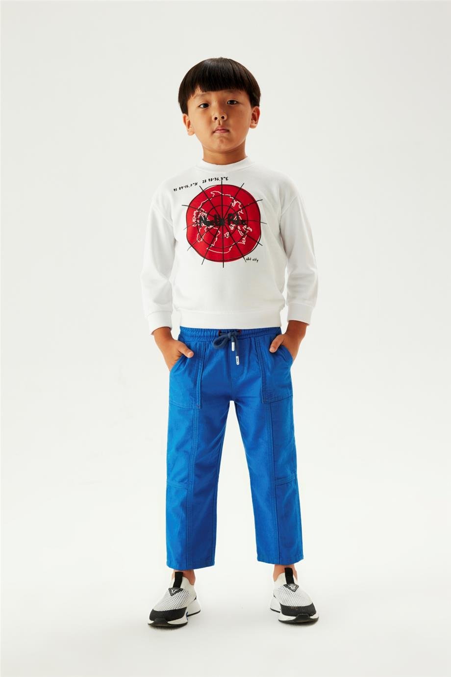 Nebbati Erkek Çocuk Saks Pantolon