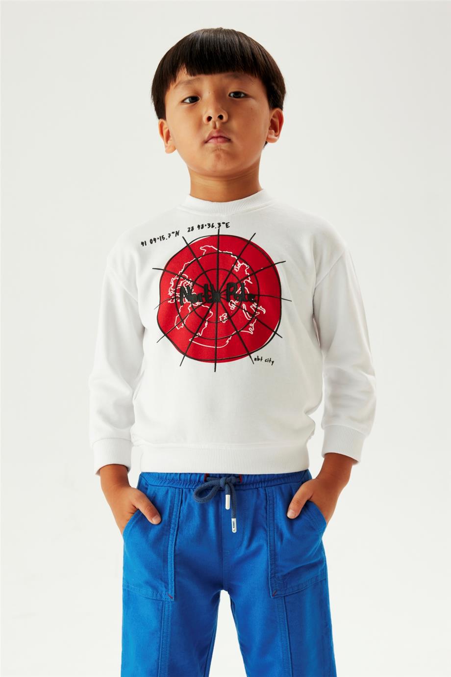 Nebbati Erkek Çocuk Saks Pantolon