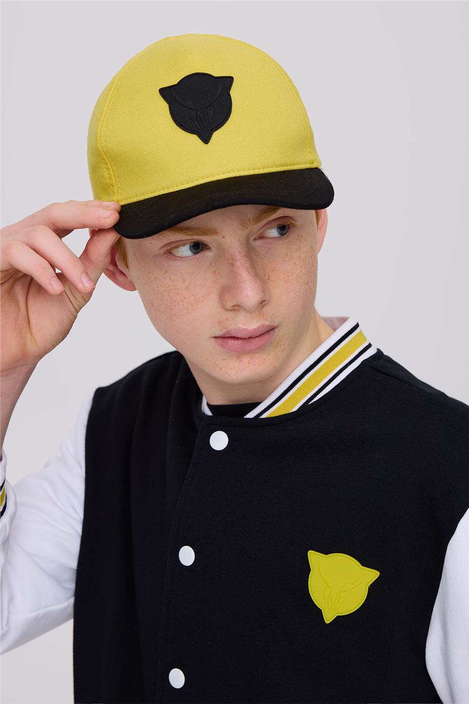 Nebbati Erkek Çocuk Sarı ŞapkaNebbati Erkek Çocuk Sarı Şapka