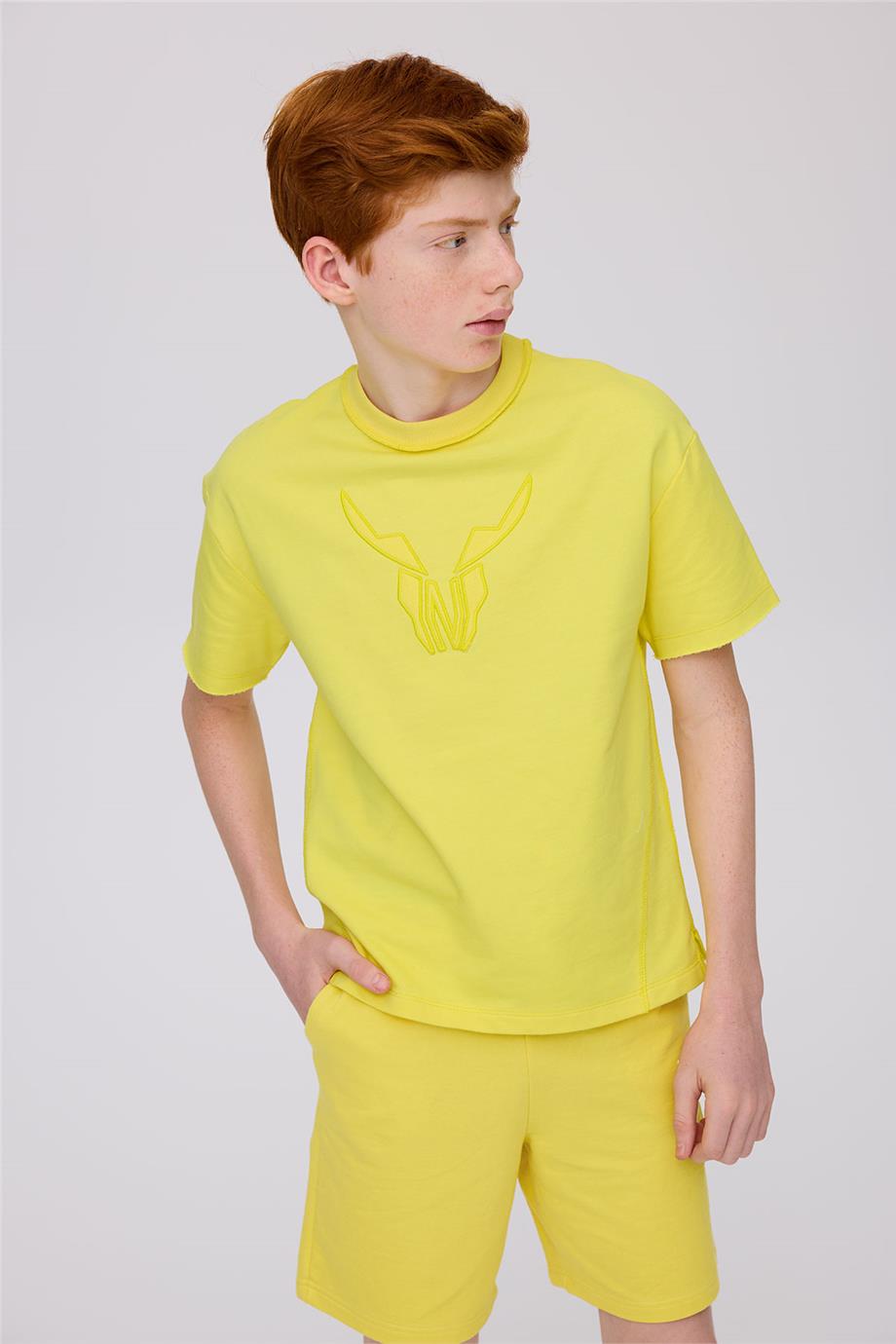 Nebbati Boy Yellow TshirtNebbati Boy Yellow Tshirt